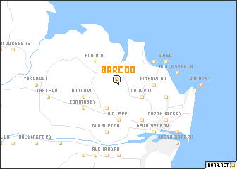 map of Barcoo