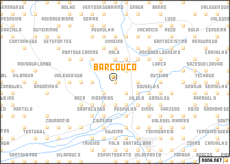 map of Barcouço