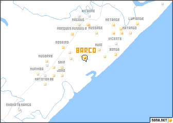 map of Barco