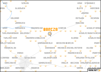 map of Barcza