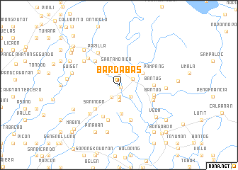 map of Bardabas