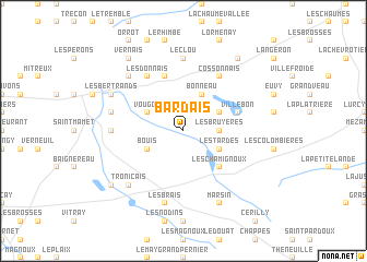 map of Bardais