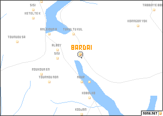 map of Bardai