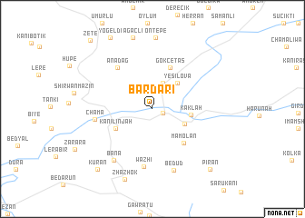 map of Bardarī