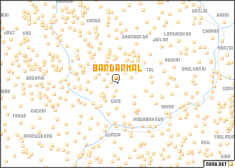 map of Bār Dārmāl