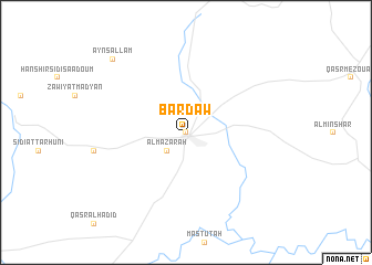 map of Bārdaw