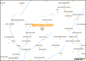 map of Bard Būghārī