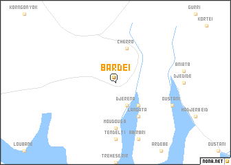 map of Bardei