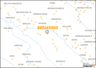 map of Bard-e Pahn