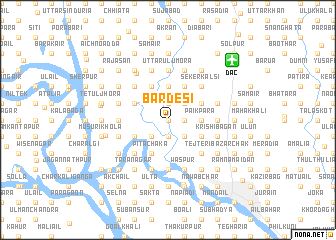 map of Bardesi