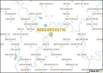 map of Bardhankuthi