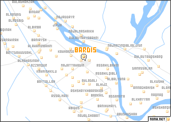 map of Bardīs