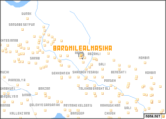 map of Bard Mīl-e Almāsīhā