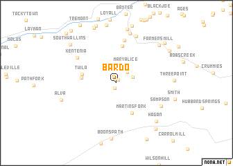 map of Bardo