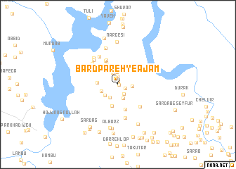 map of Bardpāreh-ye ‘Ajam