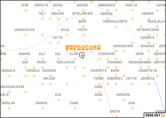 map of Barduguma