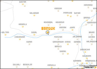 map of Bardūk