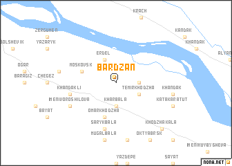 map of Bardzan