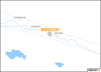 map of Bārekzay