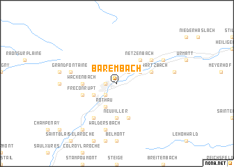 map of Barembach