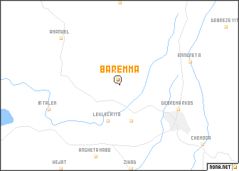map of Baremma