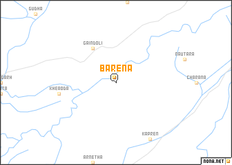 map of Barena