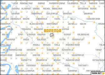 map of Barenda