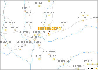 map of Barendocpa