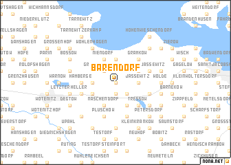 map of Barendorf