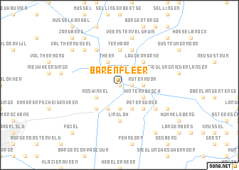 map of Barenfleer