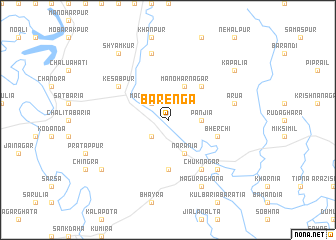 map of Barenga