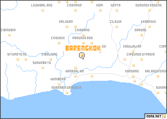 map of Barengkok