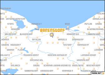 map of Barensdorf