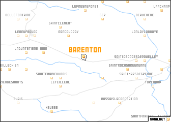 map of Barenton