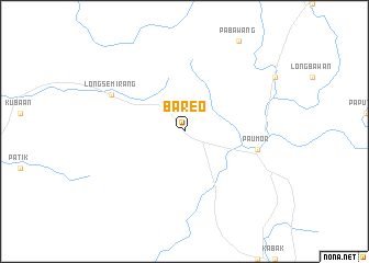 map of Bareo