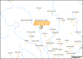 map of Barereng