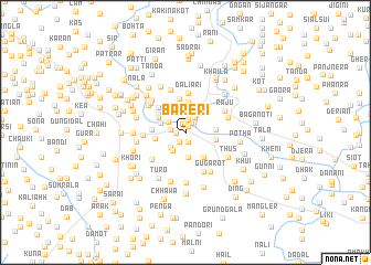 map of Bareri