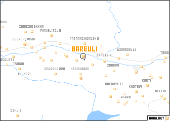 map of Bareuli