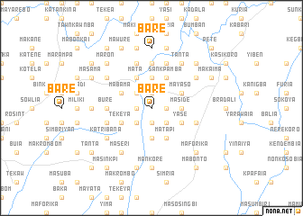 map of Bare