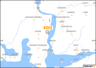 map of Bare