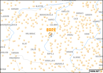 map of Bare