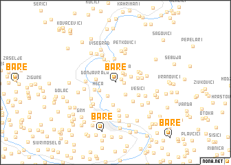 map of Bare