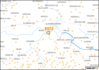 map of Bare
