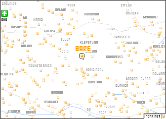 map of Bare