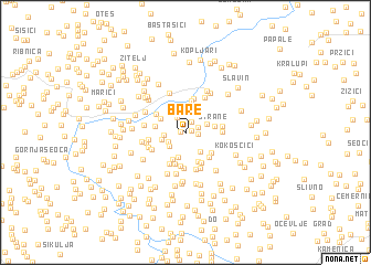 map of Bare