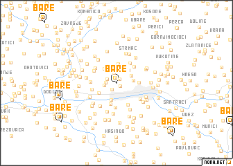 map of Bare