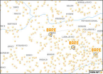 map of Bare