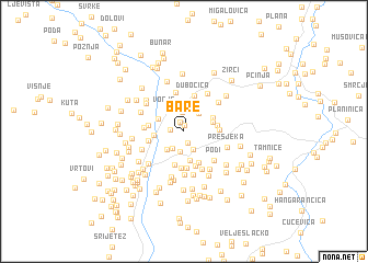 map of Bare