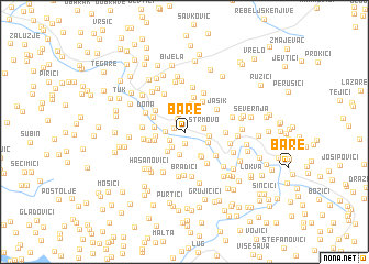 map of Bare