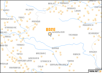 map of Bare